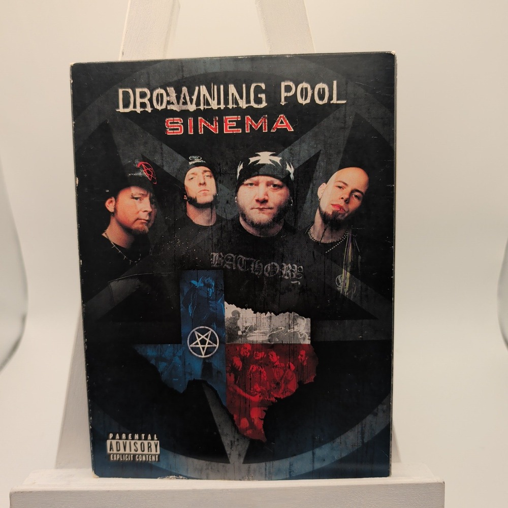 Drowning Pool DVD Sinema Music Documentary 2002 Wind-Up Records Dave Williams